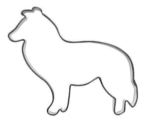 Peberkageform collie